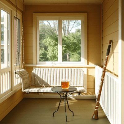 Breakfast Porch Swing Front Cover