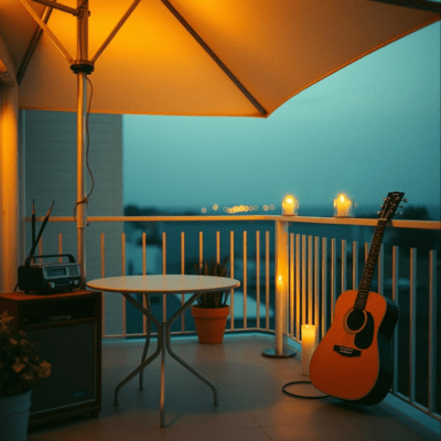 Gather on the Terrace Front Cover