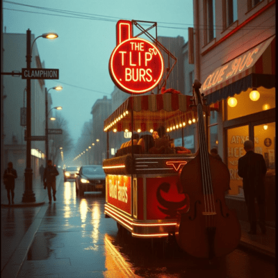 Retro Night Parade Front Cover