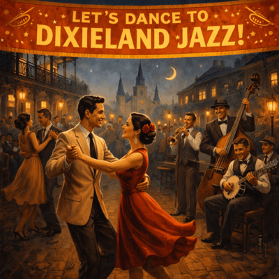 Let's Dance To DixieLand Jazz Front Cover