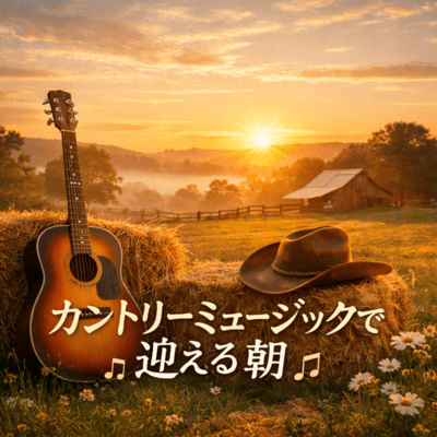 カントリーミュージックで迎える朝のジャケット写真
