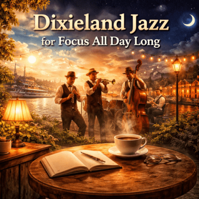 All day Long time Foucus Dixieland Jazz Front Cover