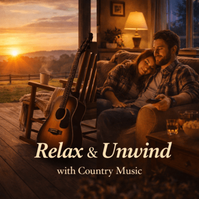 Relax&Unwind with Country Music Front Cover