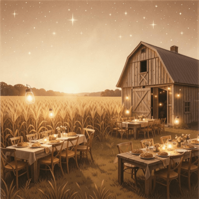Under These Harvest Stars Front Cover