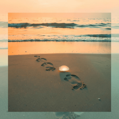 Sentimental on the beach Front Cover
