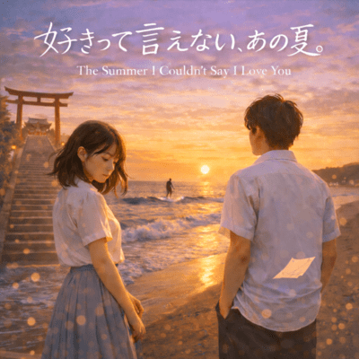 AI Girls Jpop Style The Summer I Couldn't Say I Love You Front Cover