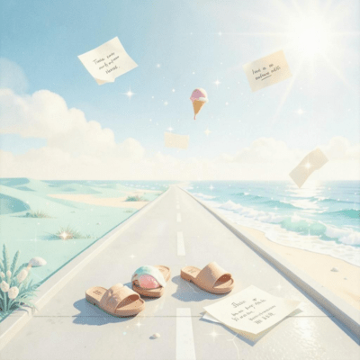 A Heart Set Free by the Sea Breeze Front Cover