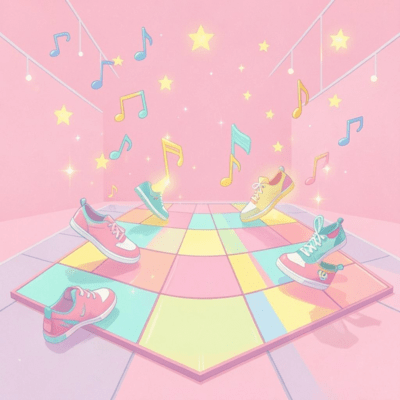 Let's all dance! Front Cover