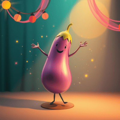 Eggplant Miracle Transformation Show Front Cover