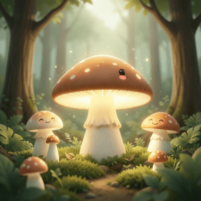 Forest Power Shiitake Front Cover