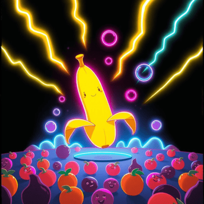 Go with Banana Power! Front Cover