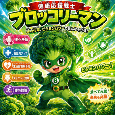 Health Support Soldier Broccoliman Front Cover
