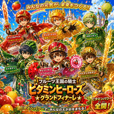 Fruit Kingdom Knights - Grand Finale Front Cover