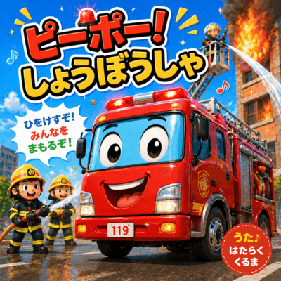 Pee-Po Fire Truck Front Cover