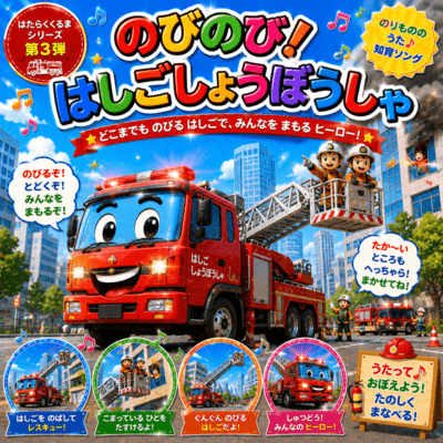 Up Up Ladder Fire Truck Front Cover