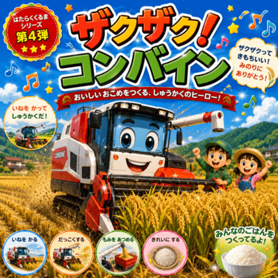 Crunch Crunch Combine Harvester Front Cover