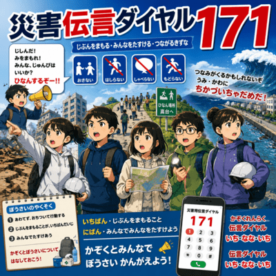 I'm okay! Disaster Message Service 171 Front Cover