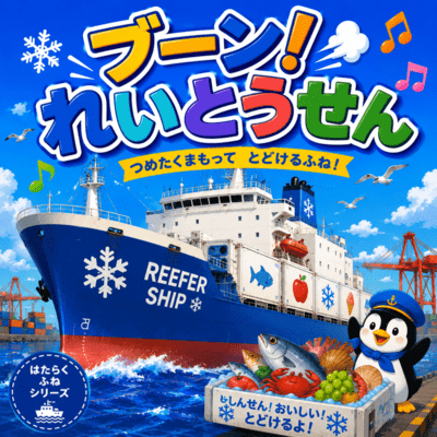 Vrooom! Refrigerated Cargo Ship! Front Cover