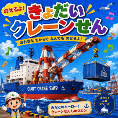Lift It Up! Giant Crane Ship! Front Cover