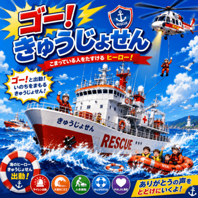Go! Rescue Ship! Front Cover