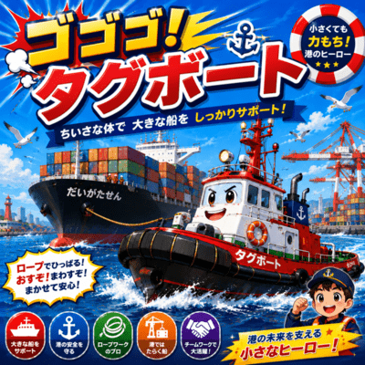 Rumble! Tugboat! Front Cover
