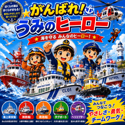 Go! Ocean Heroes! Front Cover