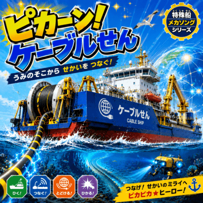 PIKAAN! Cable Ship! Front Cover
