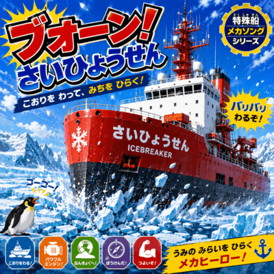 BUOOON! Icebreaker Ship! Front Cover