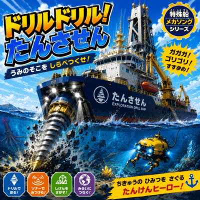 Drill Drill! Exploration Ship! Front Cover
