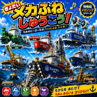 Giant Mecha Ships Assemble! Front Cover