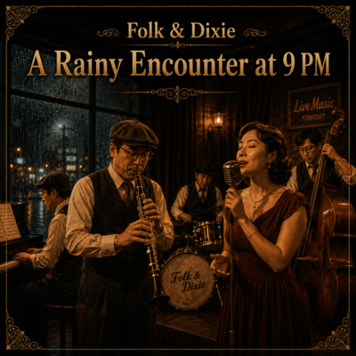 A Rainy Encounter at 9 PM Front Cover