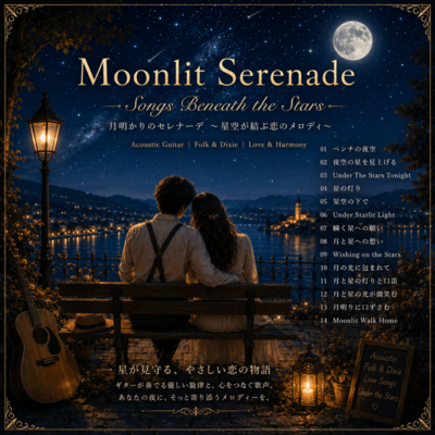 Moonlit Serenade – Songs Beneath the Starsのジャケット写真