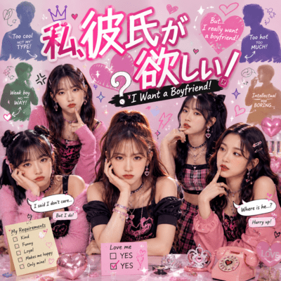 I Want a Boyfriend! Front Cover