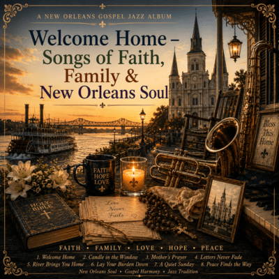 Welcome Home - Songs of Faith, Family & New Orleans Soul Front Cover