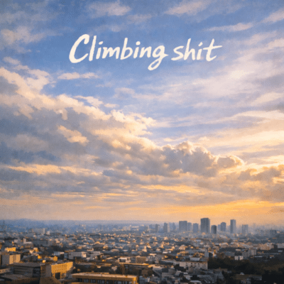 Climbing shit Front Cover