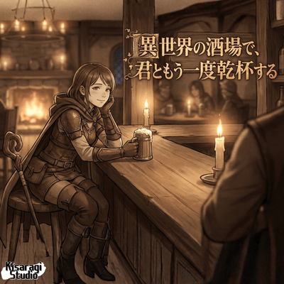 I'll toast with you again at a bar in another world Front Cover