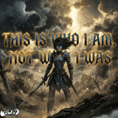 This is who I am, not who I wasのジャケット写真