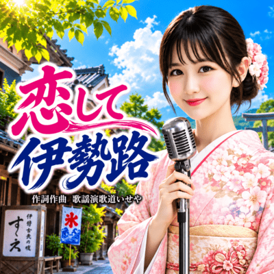 Falling in Love on the Ise Road Front Cover