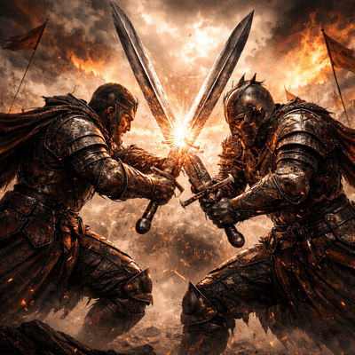 The Time of Battle Front Cover