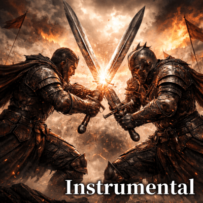 The Time of Battle (Instrumental) Front Cover