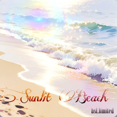 Sunlit Beach Front Cover