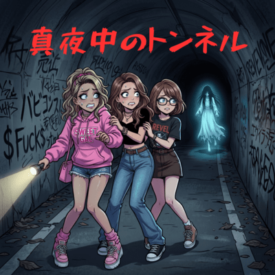 Midnight tunnel Front Cover