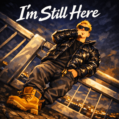 I’m still hereのジャケット写真