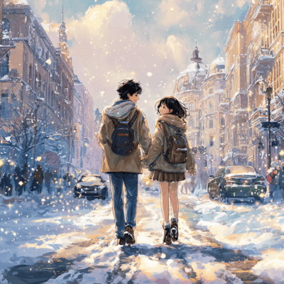 Snow Magic Cafe Front Cover