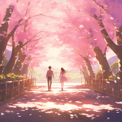 Spring-Colored Date Front Cover