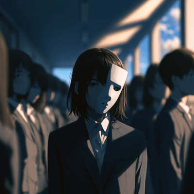 Masked School Caste System Front Cover