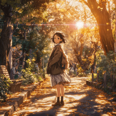 Sound of the Calm : Chapter 1 ~ Autumn of Farewells ~ Front Cover