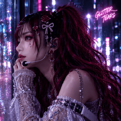 GLITTER TEARS Front Cover