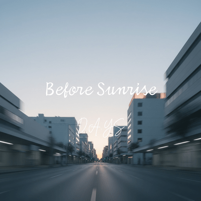 Before Sunrise Front Cover