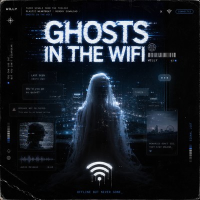 GHOSTS IN THE WIFI Front Cover